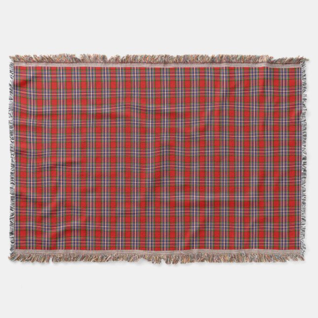 KlanMacFarlane Tartan Filt (Framsidan)