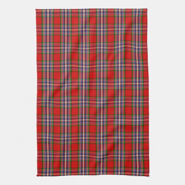 KlanMacFarlane Tartan Kökshandduk (Vertikal)