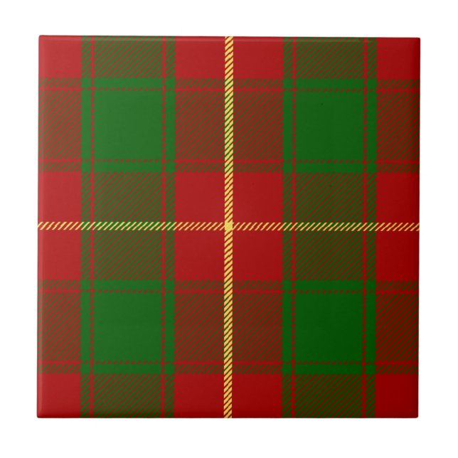 KlanMacFie Tartan Kakelplatta (Framsidan)
