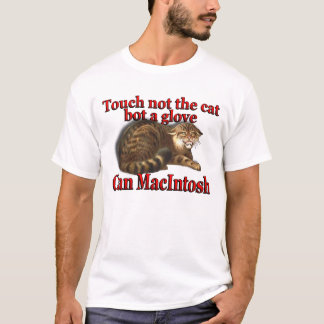 KlanMacintoshhandlag inte kattboten en handske T Shirt