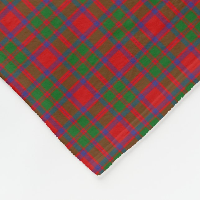 KlanMacintoshTartan Fleecefilt (Hörn)