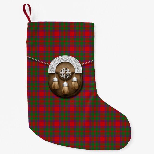 KlanMacintoshTartan Liten Julstrumpa (Framsidan)
