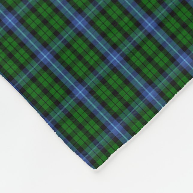 KlanMacIntyre Tartan Fleecefilt (Hörn)