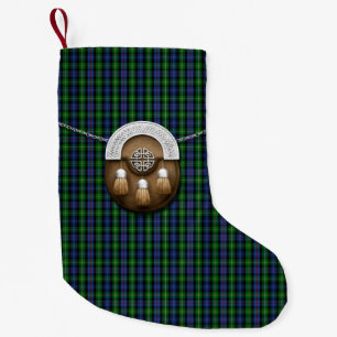 KlanMacKenzie Tartan Liten Julstrumpa