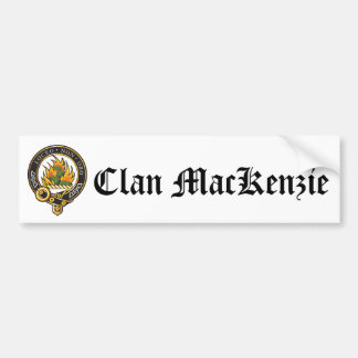 KlanMacKenzie vapensköld Bildekal