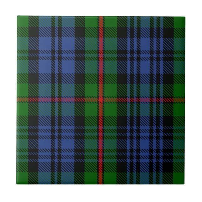 KlanMacKinlay Tartan Kakelplatta (Framsidan)