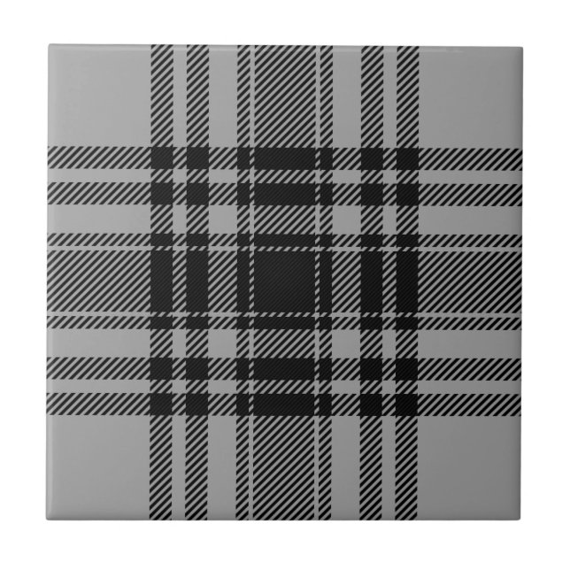 KlanMacKnight Tartan Kakelplatta (Framsidan)