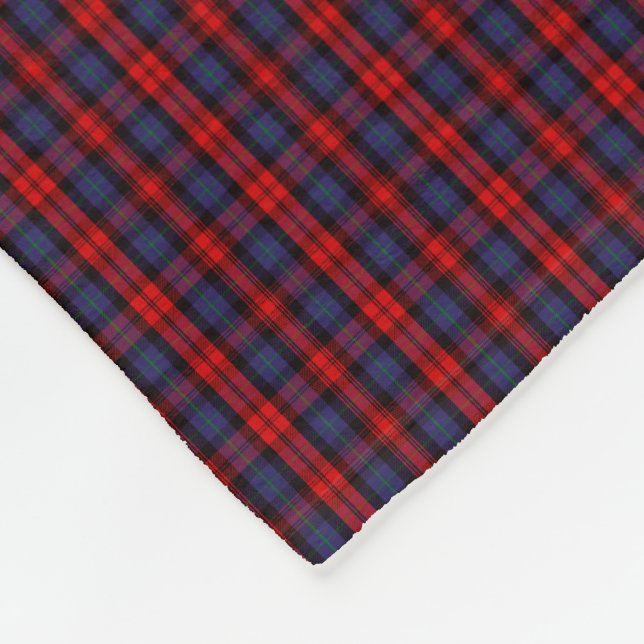 KlanMacLachlan Tartan Fleecefilt (Hörn)
