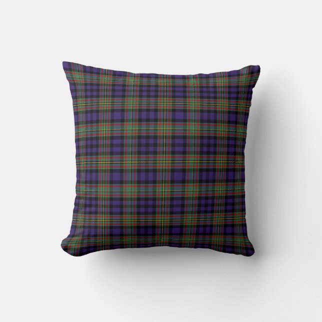 KlanMacLellan Tartan Kudde (Framsida)