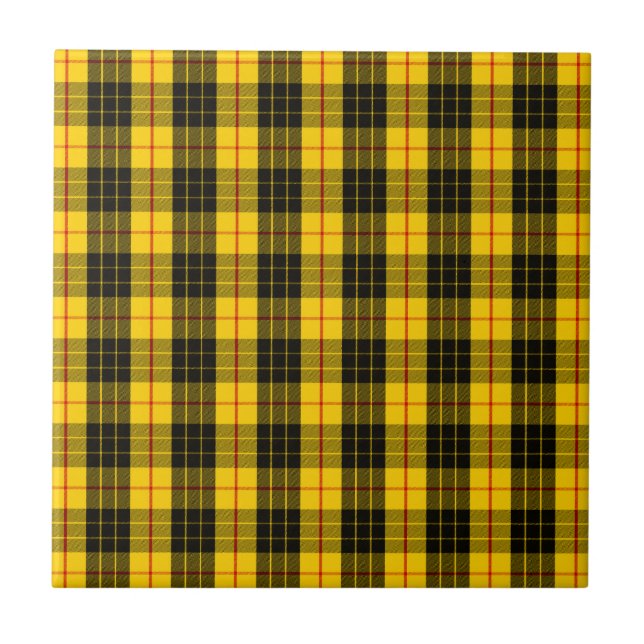 KlanMacLeod Tartan Kakelplatta (Framsidan)