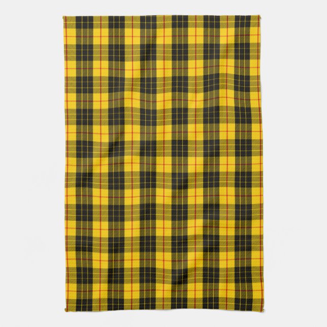 KlanMacLeod Tartan Kökshandduk (Vertikal)
