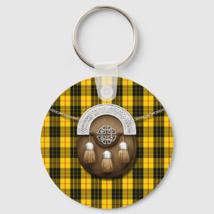KlanMacLeod Tartan och Sporran Nyckelring