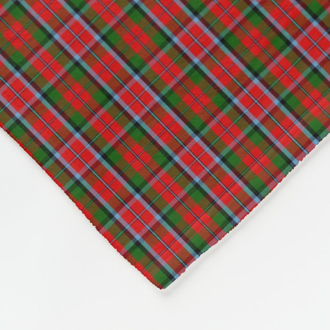 KlanMacNaughton Tartan Fleecefilt (Hörn)