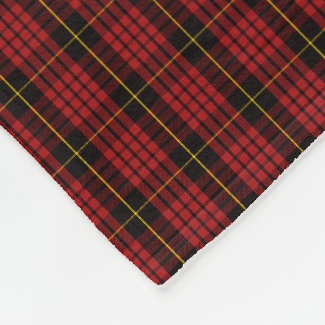 KlanMacQueen Tartan Fleecefilt (Hörn)