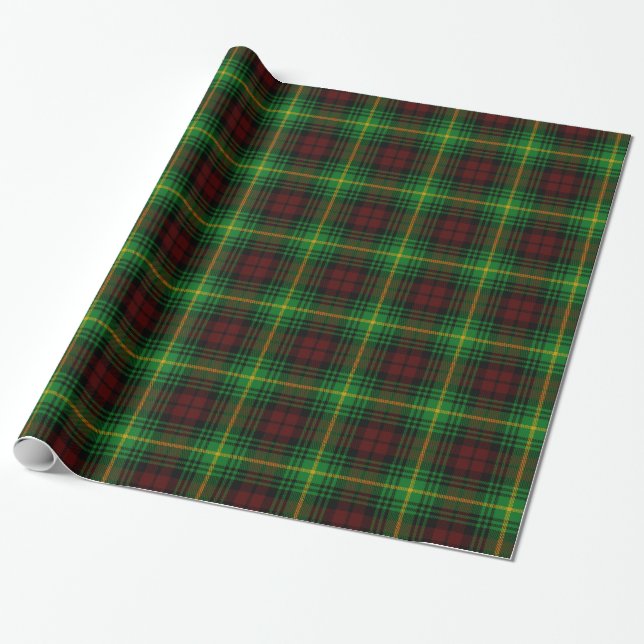 KlanMartin Tartan Presentpapper (Utrullad)