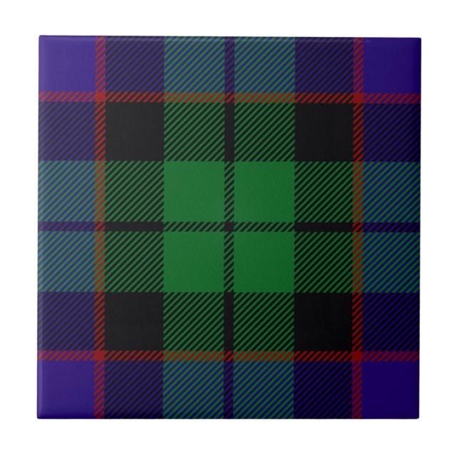 KlanMitchell Tartan Kakelplatta (Framsidan)