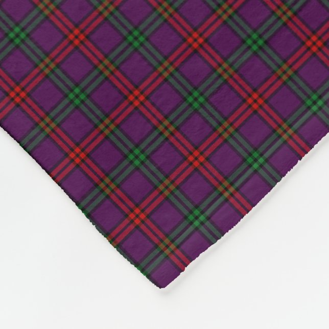 KlanMontgomery Tartan Fleecefilt (Hörn)