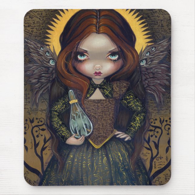 "Klänning av alkemi" Mousepad Musmatta (Framsidan)