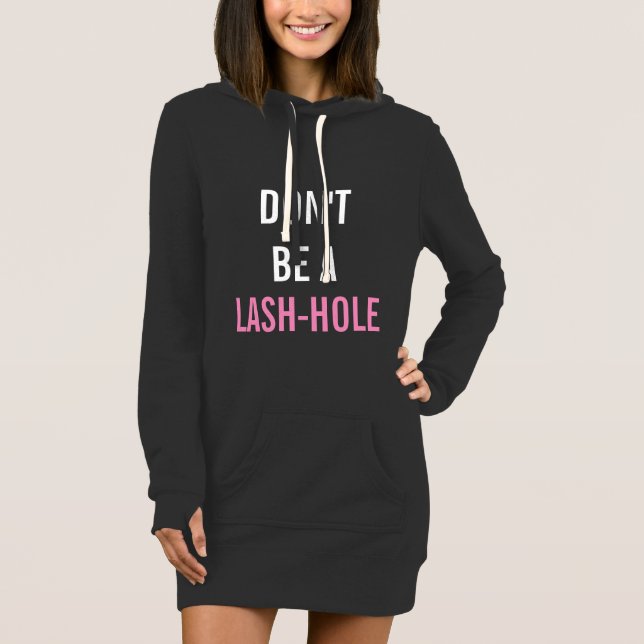 Klänning för LASHLIFE Hoody Tee (Framsida)