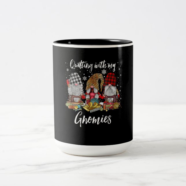 Klänning med Helgdag Gnomies jultomte Två-Tonad Mugg (Center)