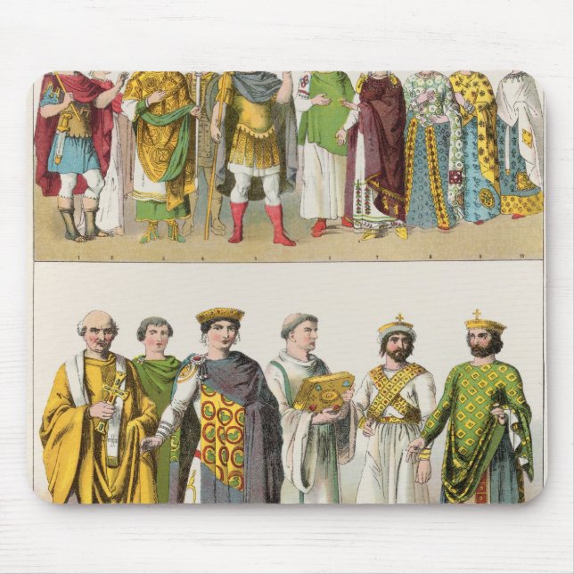 Klänning på Byzantinedomstolen Musmatta (Framsidan)