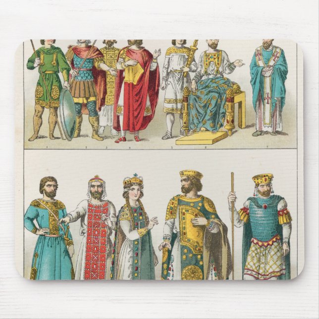 Klänning på Byzantinedomstolen Musmatta (Framsidan)