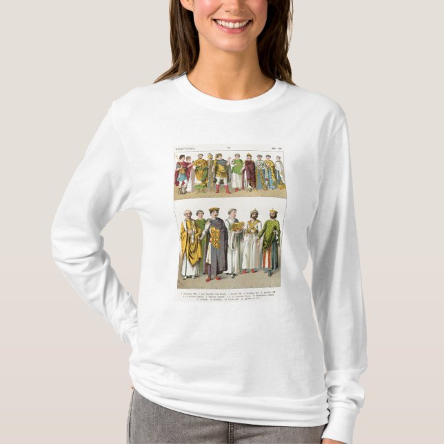 Klänning på Byzantinedomstolen Tee (Framsida)
