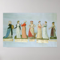 Klänningar och kostymer i trä