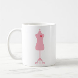 Klänningen bildar kaffemuggen kaffemugg