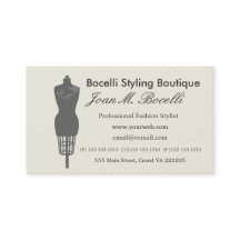 Klänningen bildar skyltdockan för