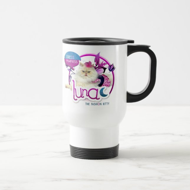 Klänningpäls imponerar travel mug resemugg (Höger)
