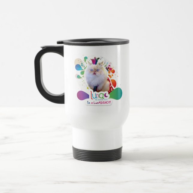 Klänningpäls imponerar travel mug resemugg (Vänster)