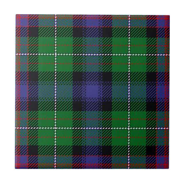 KlanRankine Tartan Kakelplatta (Framsidan)