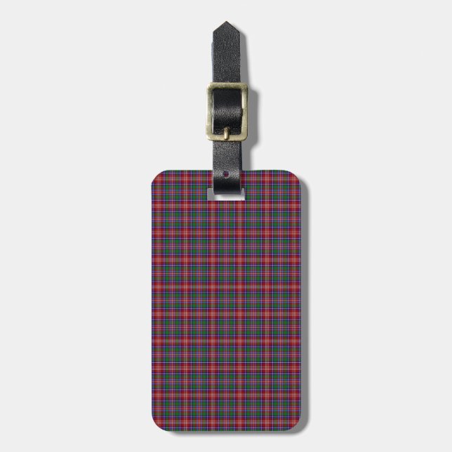 KlanRitchie Tartan Bagagebricka (Vertikal Framsida)
