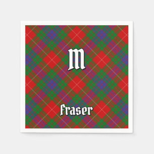 Klans Fraser Tartan Servetter