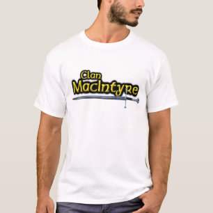 Klans MacIntyre inspirerad skotsk T-shirt