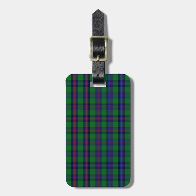 KlanShaw Tartan Bagagebricka (Vertikal Framsida)