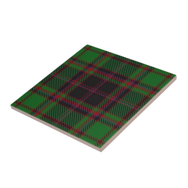 Klansidan Buchan Skotska uttryck Tartan Kakelplatta (Sidan)