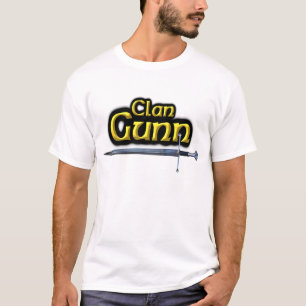 Klansläkt Gunn Inspirerad Skotsk T Shirt