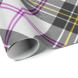Klansläkt MacPherson klänning tartan presentpapper