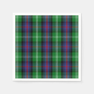 KlanSutherland Tartan Pappersservett