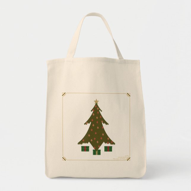Klänt julklapp tygkasse (Framsidan)