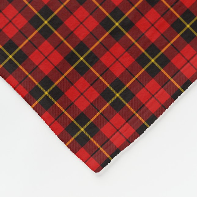 KlanWallace Tartan Fleecefilt (Hörn)