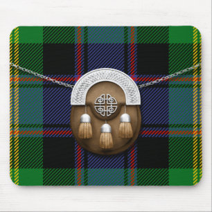 KlanWatson Tartan och Sporran Musmatta