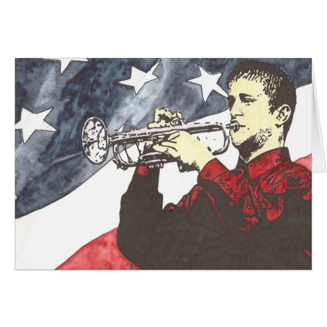 Klapp Hälsningskort (Framsidan Horizontal)