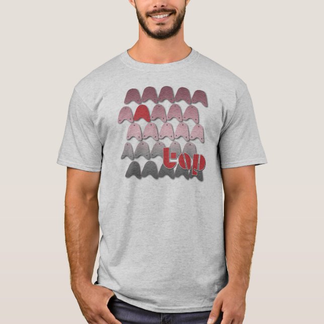 klapp Råtta-en-tat T Shirt (Framsida)