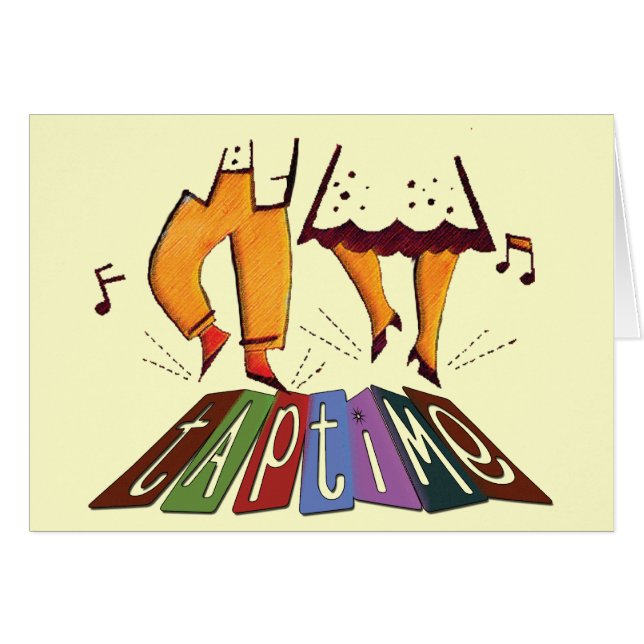 Klapp Time Hälsningskort (Framsidan Horizontal)