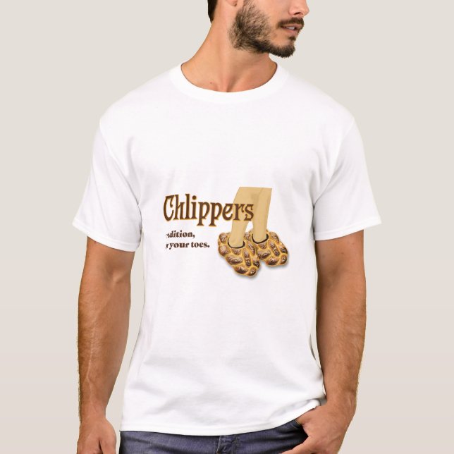 Kläppar T-shirt (mellangärde hudton) (Framsida)