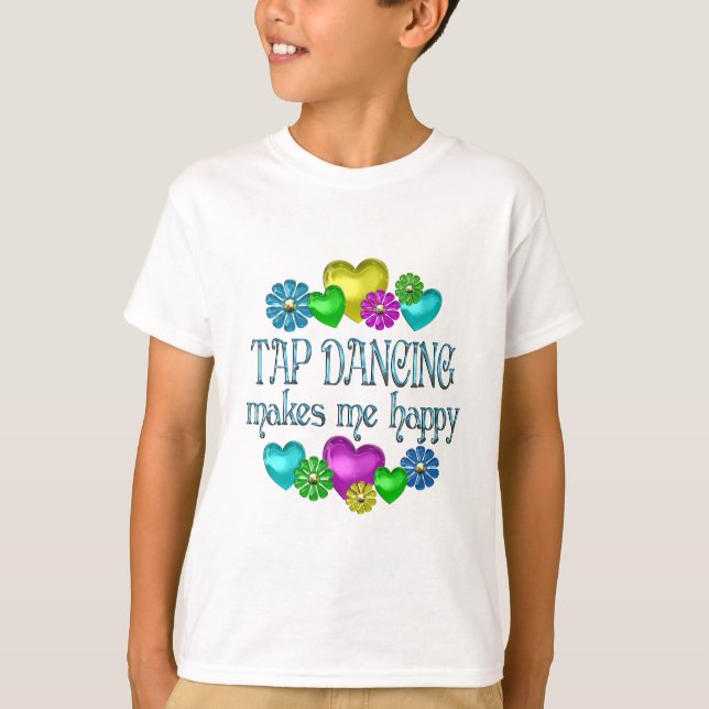 Klappdanslycka Tee (Framsida)