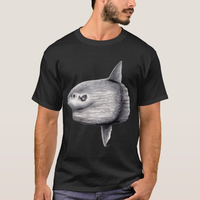 Klapper (Mola mola) T Shirt (Framsida)